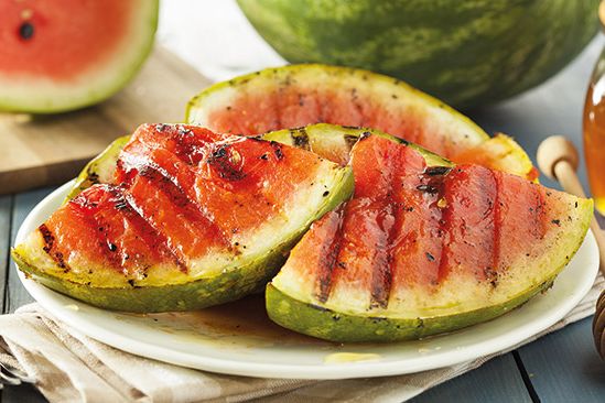 Gegrillte Wassermelone